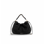 GIANNI CHIARINI Borsa donna Morgana in suede Nero