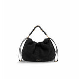 GIANNI CHIARINI Borsa donna Morgana in suede Nero
