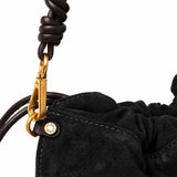 GIANNI CHIARINI Borsa donna Morgana in suede Nero