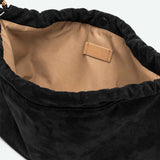 GIANNI CHIARINI Borsa donna Morgana in suede Nero