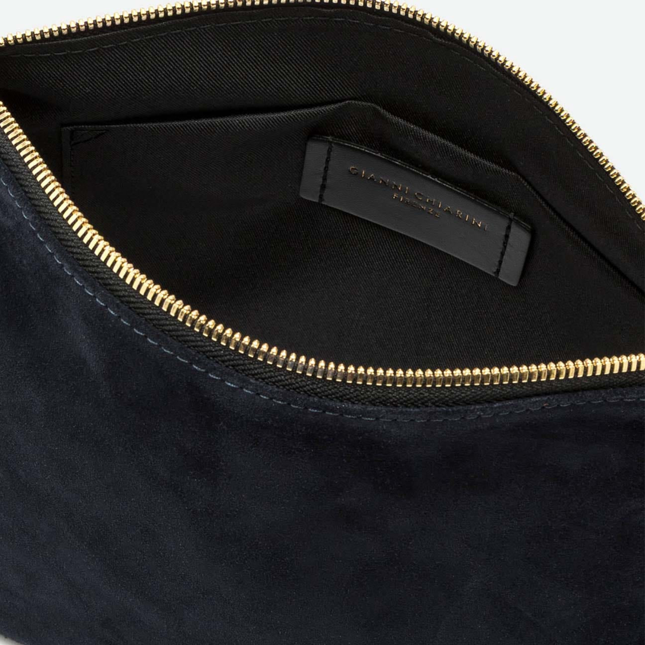 GIANNI CHIARINI Borsa donna Nora Pouch Large Blue