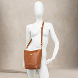 GIANNI CHIARINI Borsa donna Rubina in pelle Caramel
