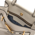 GIANNI CHIARINI Borsa donna Tilda in pelle Linen