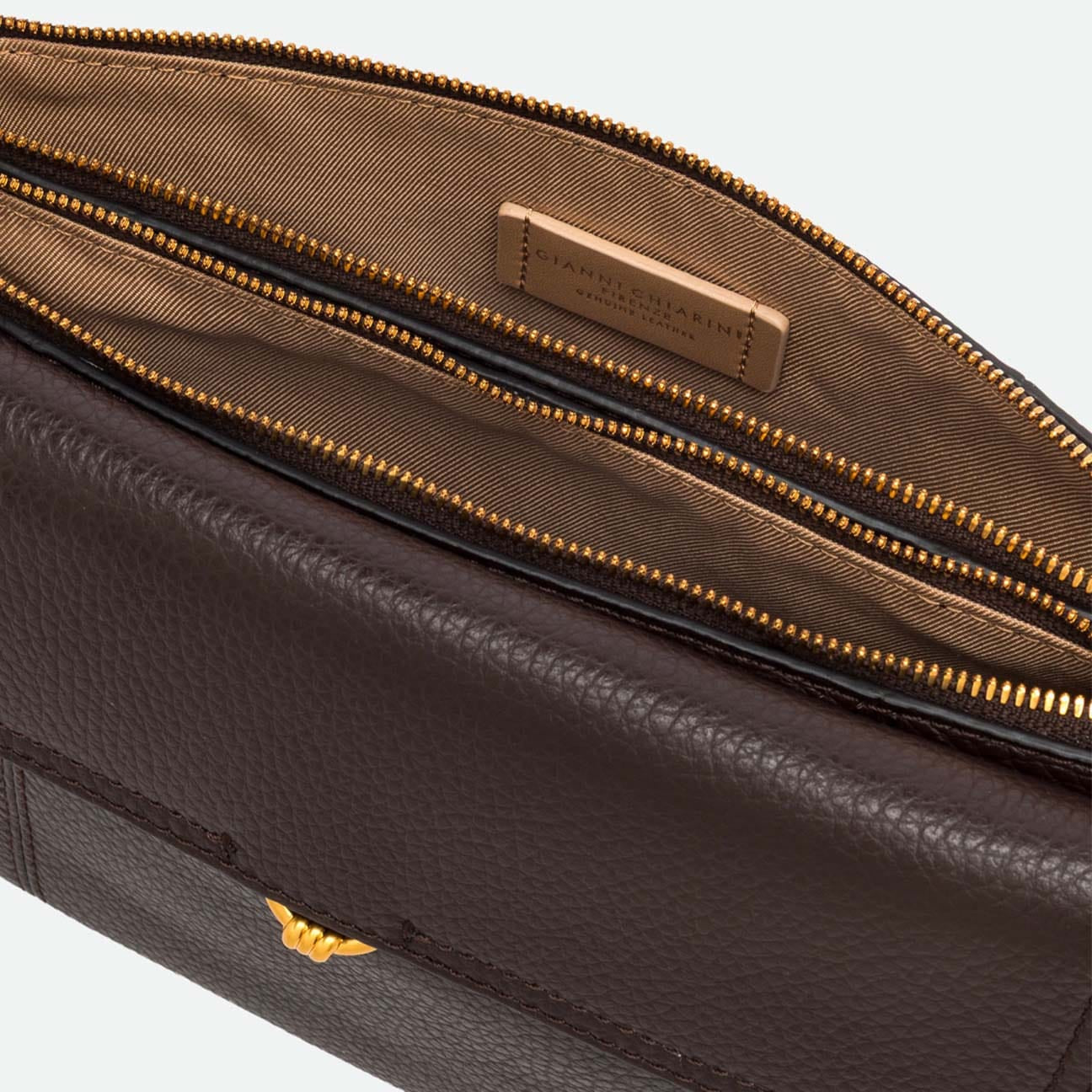 GIANNI CHIARINI Borsa donna Vicky medio Marrone