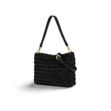 GIANNI CHIARINI Borsa donnain pagaloia e pelle  Brenda Nero