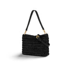 GIANNI CHIARINI Borsa donnain pagaloia e pelle  Brenda Nero