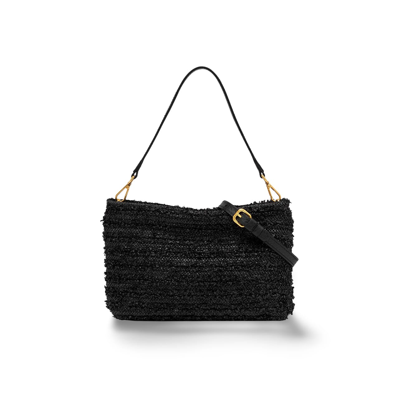 GIANNI CHIARINI Borsa donnain pagaloia e pelle  Brenda Nero