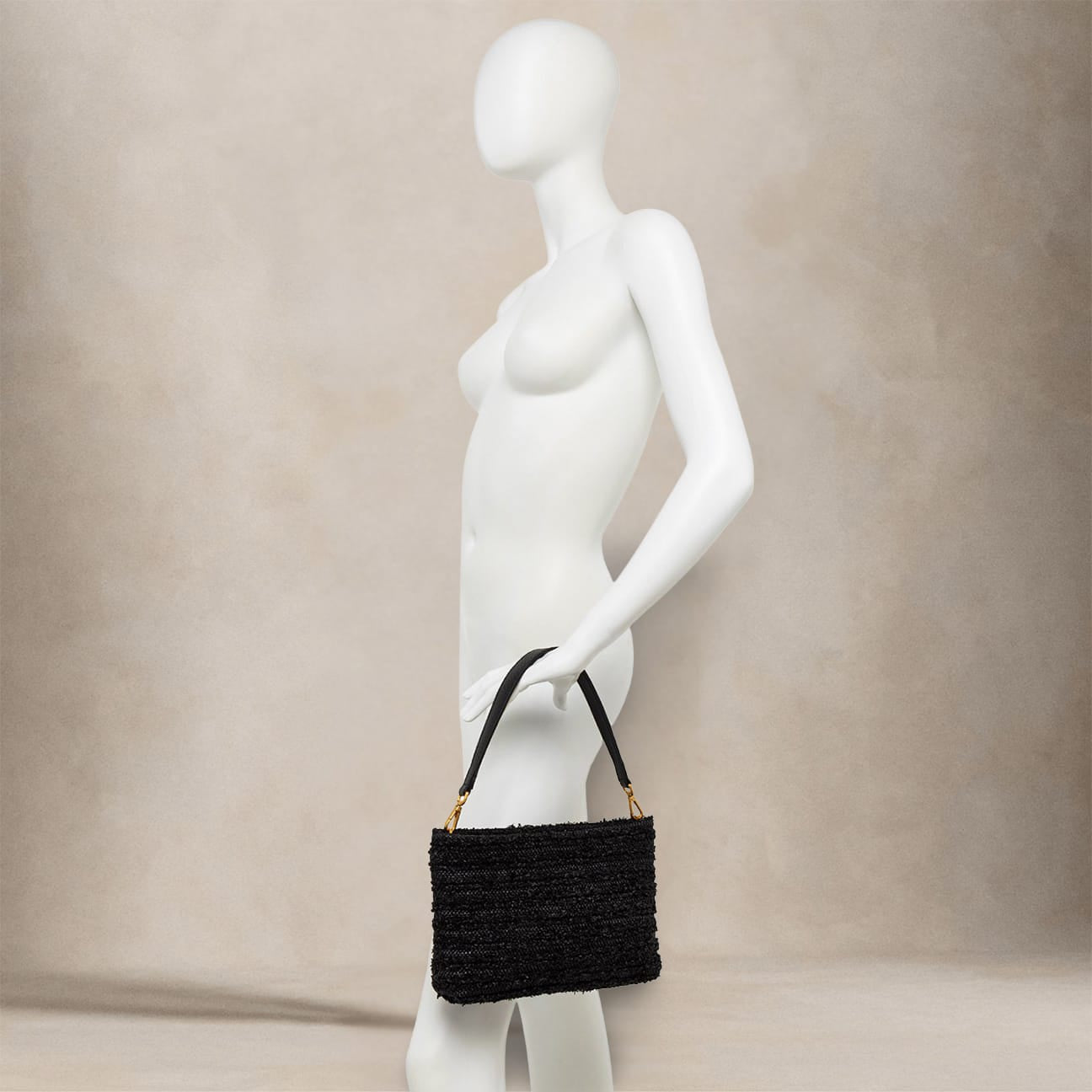 GIANNI CHIARINI Borsa donnain pagaloia e pelle  Brenda Nero
