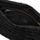 GIANNI CHIARINI Borsa donnain pagaloia e pelle  Brenda Nero