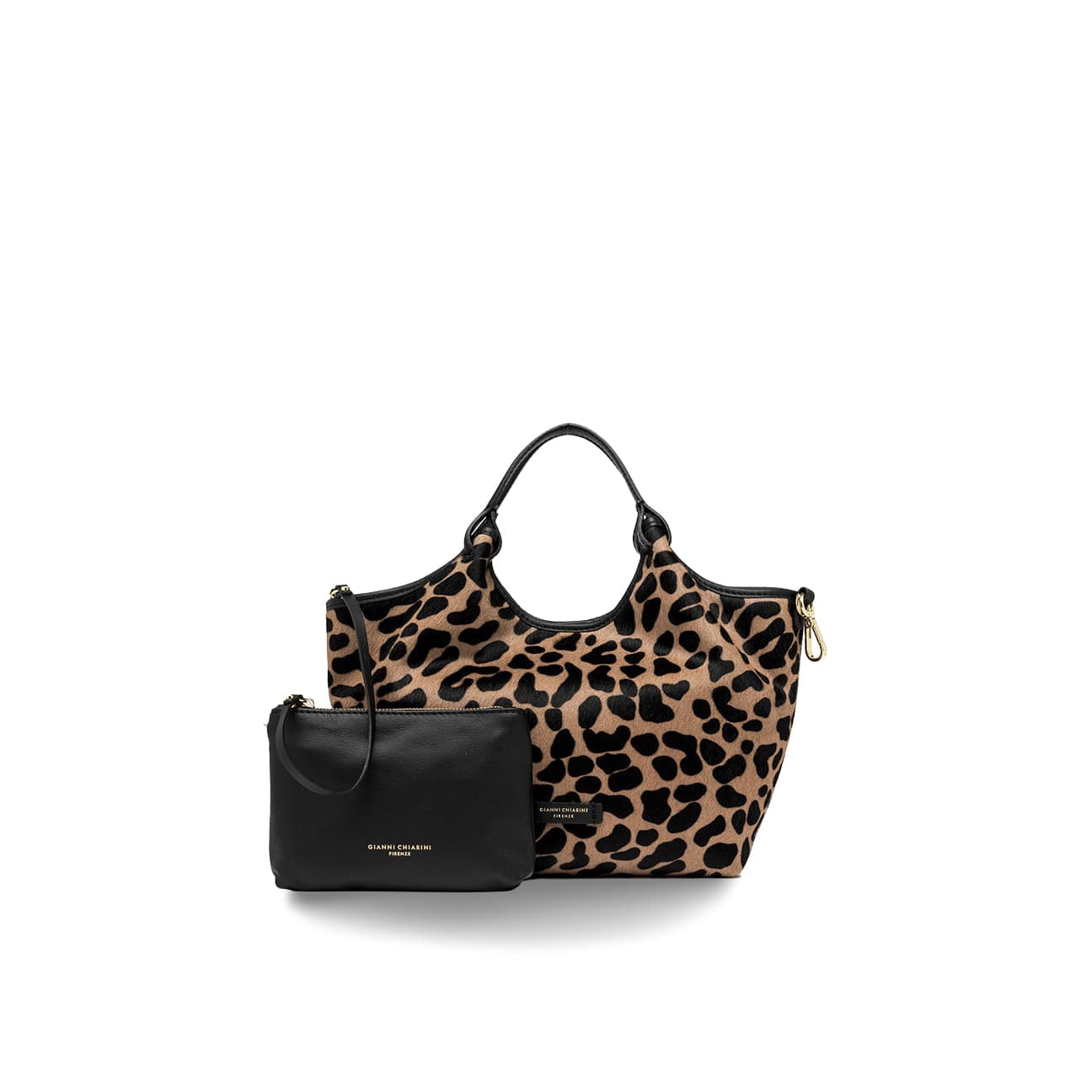 GIANNI CHIARINI Borsa Dua Horsy Animalier