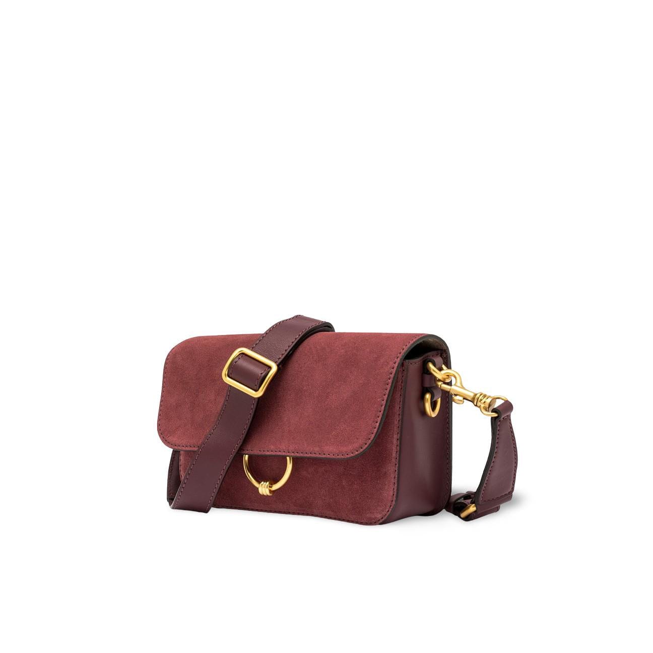 GIANNI CHIARINI Borsa in camoscio Meg Charm