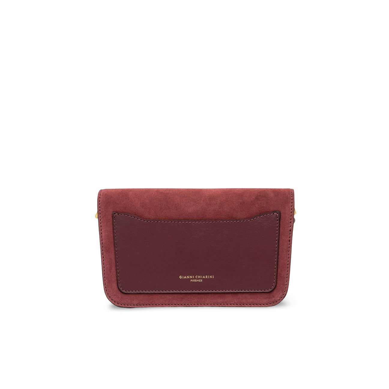 GIANNI CHIARINI Borsa in camoscio Meg Charm
