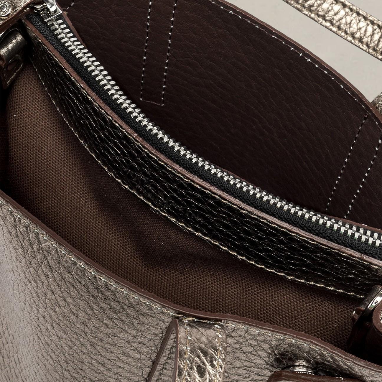 GIANNI CHIARINI Borsa in pelle Altea Peltro