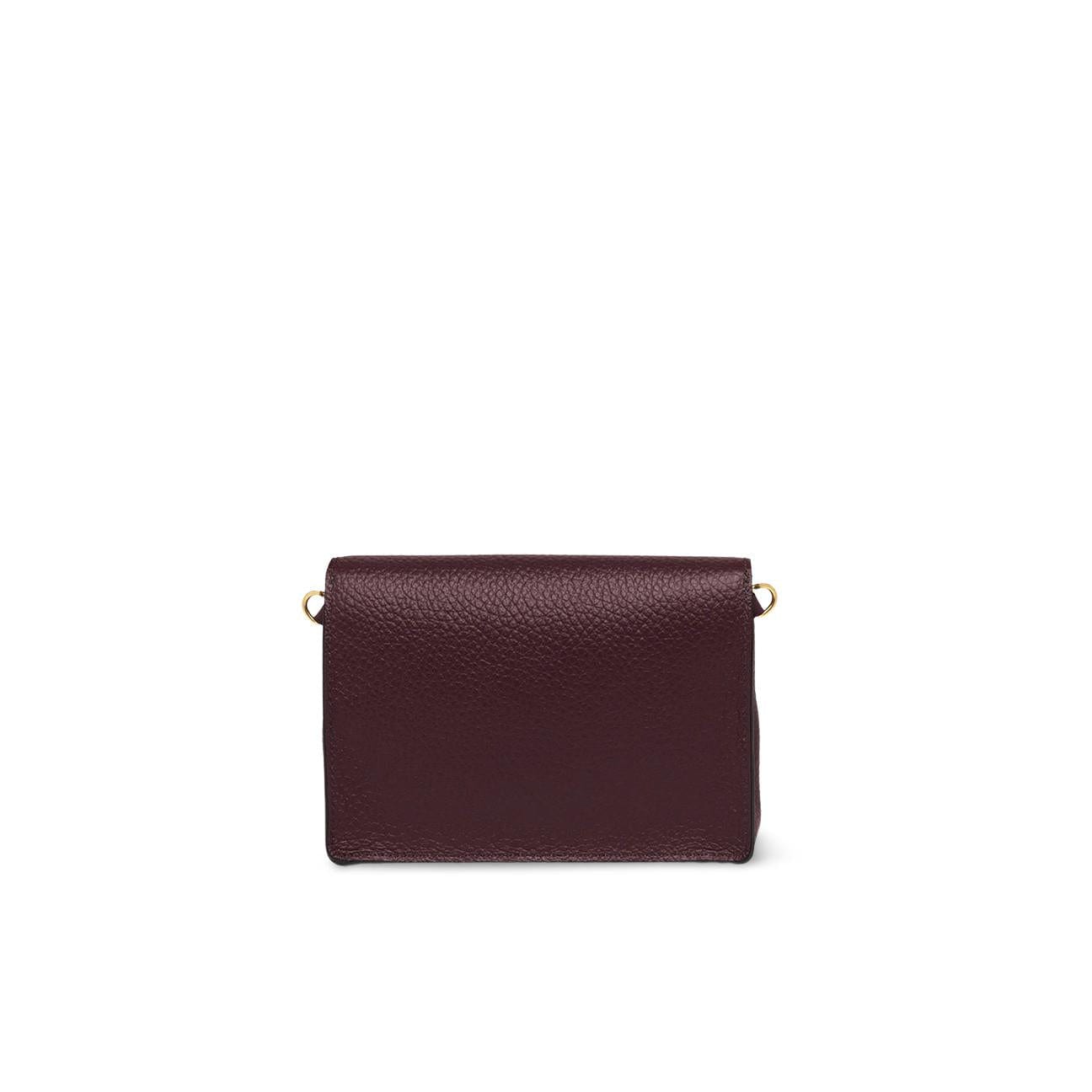 GIANNI CHIARINI Borsa in pelle Corallo Plum