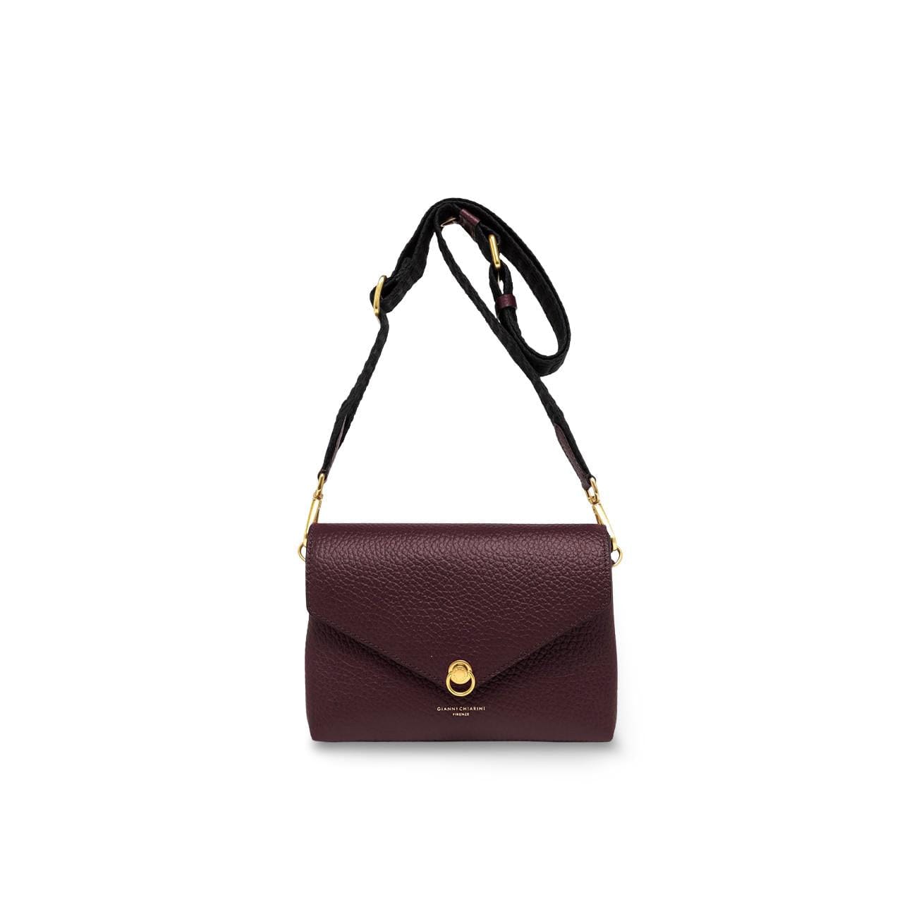 GIANNI CHIARINI Borsa in pelle Corallo Plum