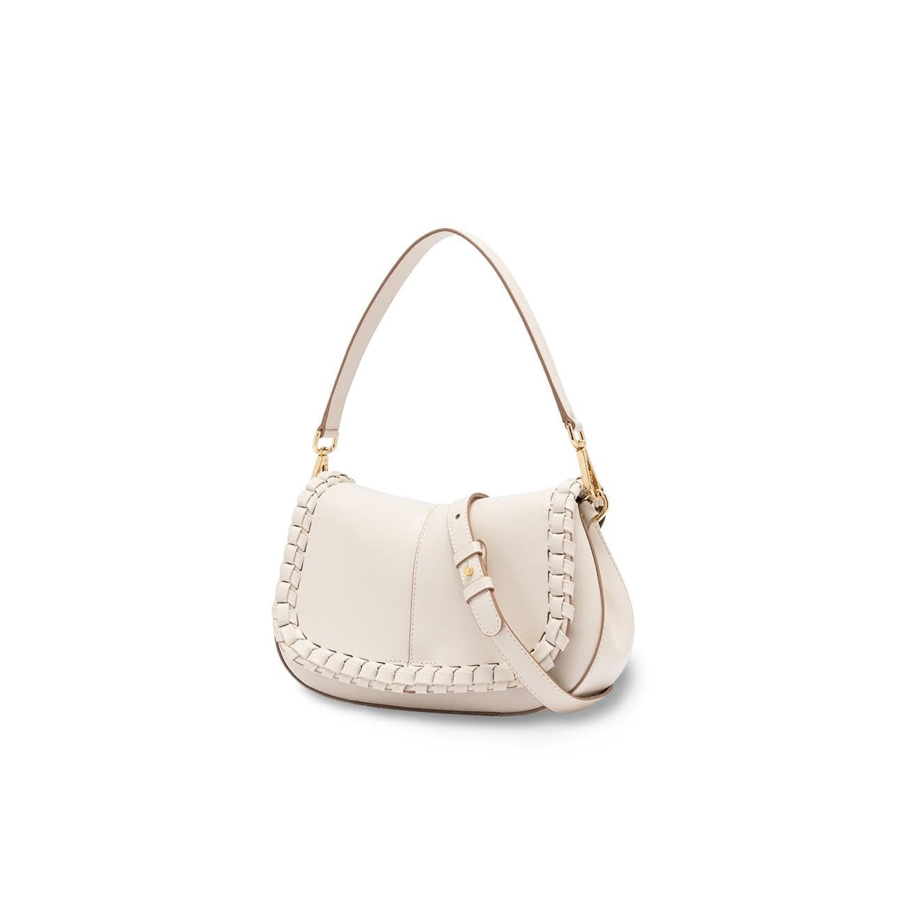 GIANNI CHIARINI Borsa in pelle Helena Round Special Marble