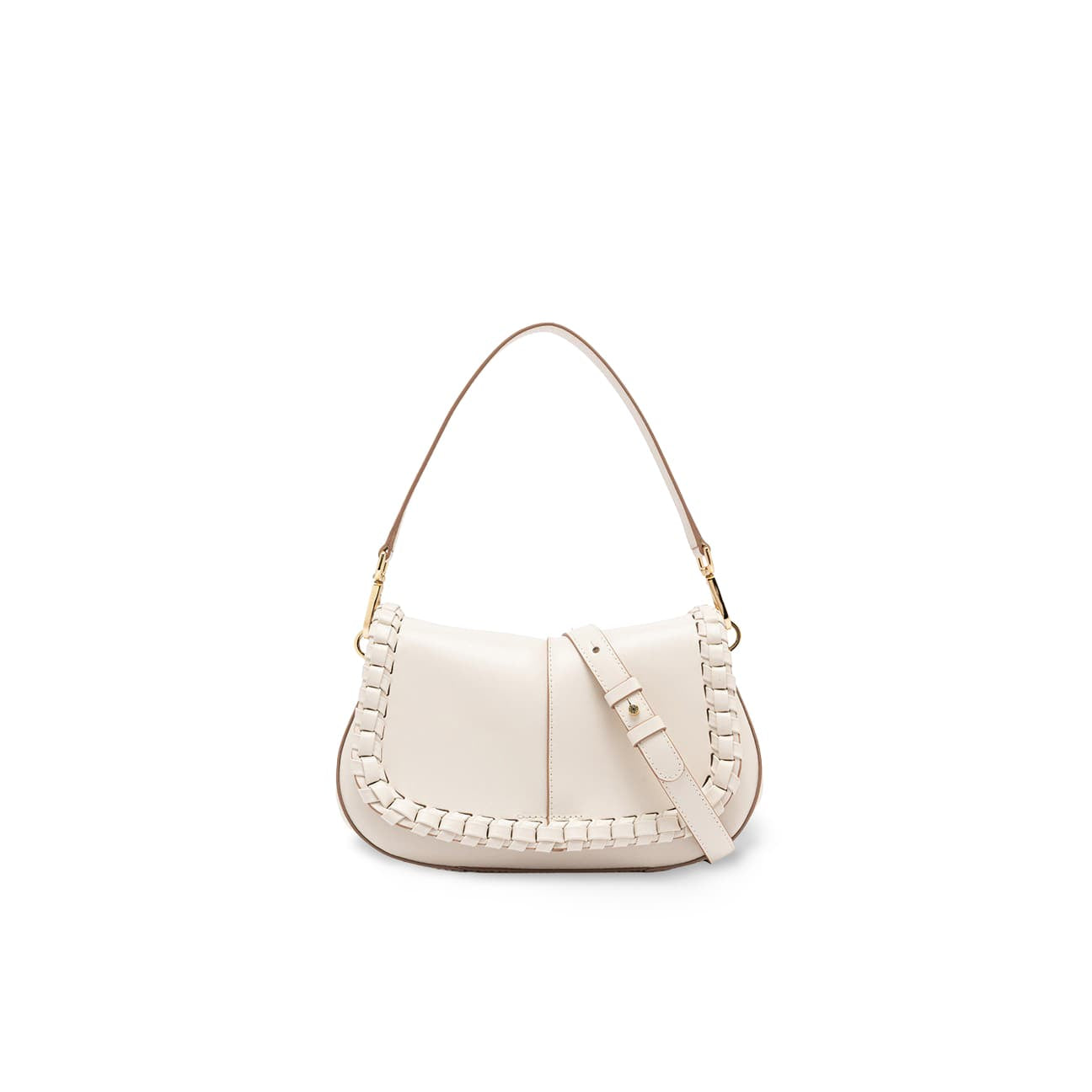 GIANNI CHIARINI Borsa in pelle Helena Round Special Marble