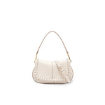GIANNI CHIARINI Borsa in pelle Helena Round Special Marble