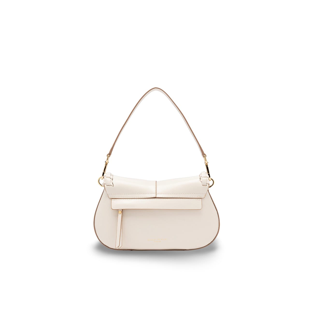 GIANNI CHIARINI Borsa in pelle Helena Round Special Marble