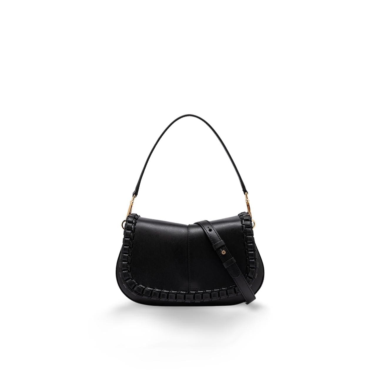 GIANNI CHIARINI Borsa in pelle Helena Round Special Nero