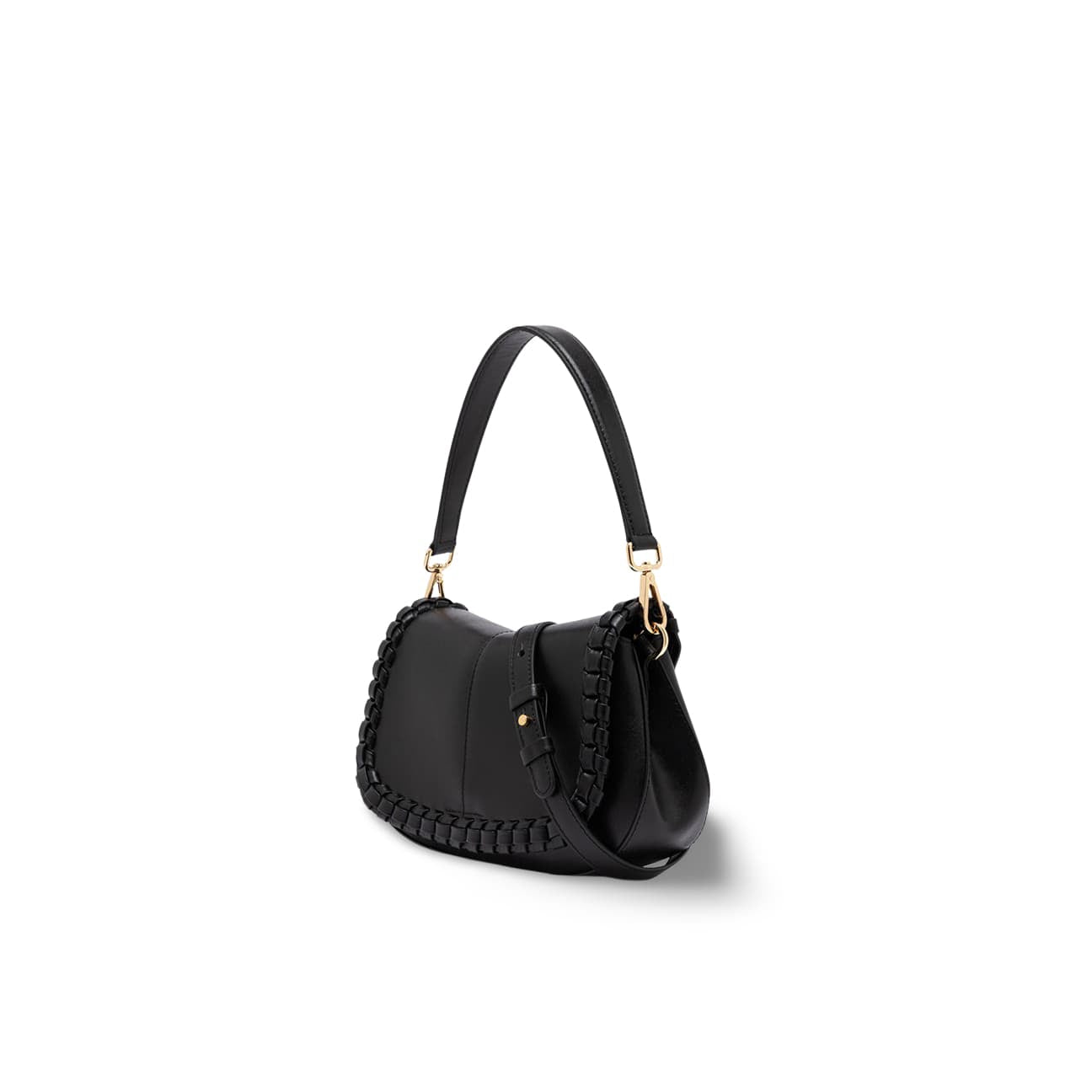 GIANNI CHIARINI Borsa in pelle Helena Round Special Nero