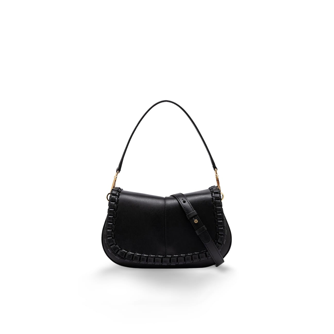 GIANNI CHIARINI Borsa in pelle Helena Round Special Nero