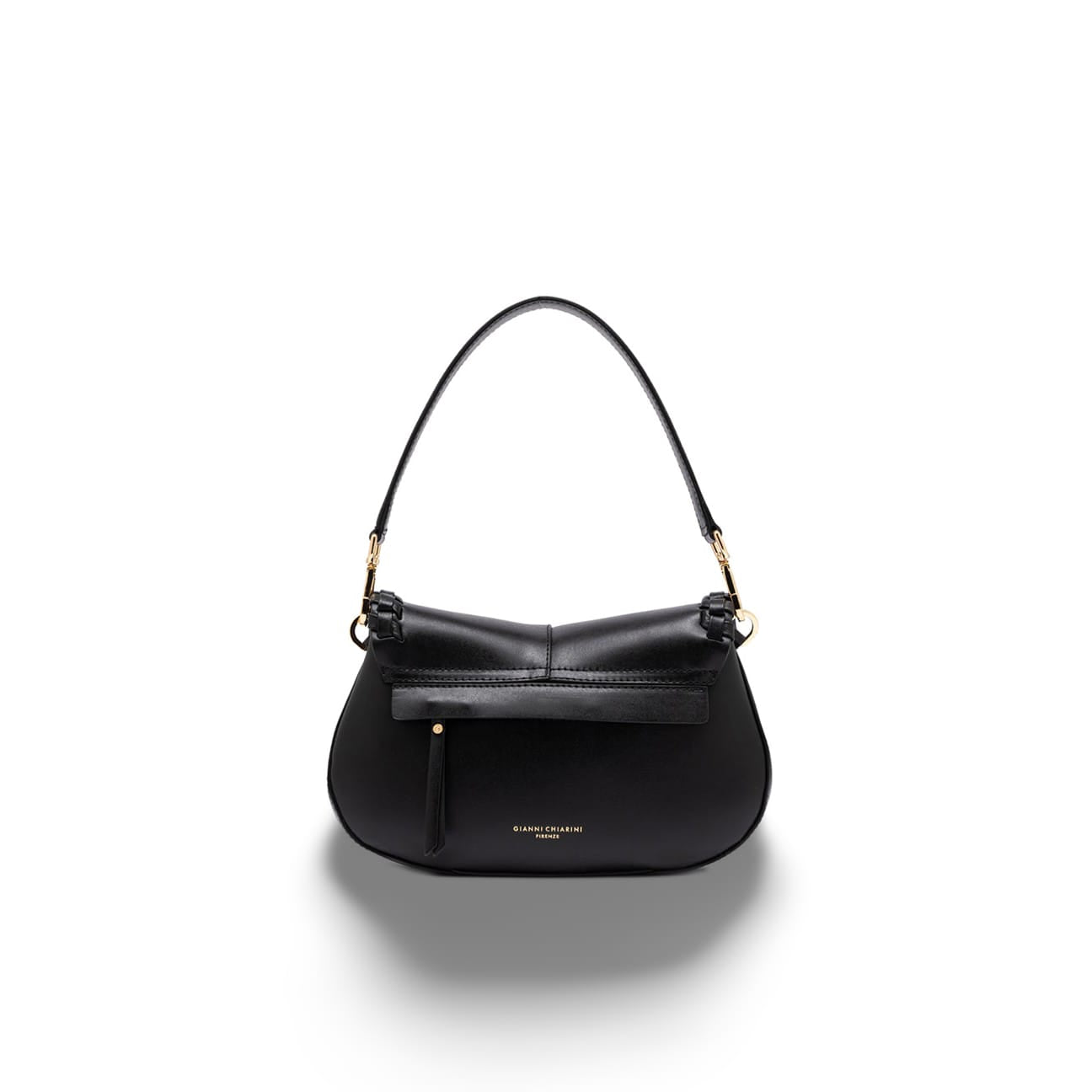 GIANNI CHIARINI Borsa in pelle Helena Round Special Nero