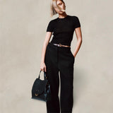 GIANNI CHIARINI Borsa Marlene in pelle Nero