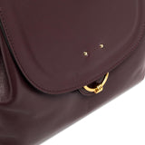 GIANNI CHIARINI Borsa Marlene in pelle Plum