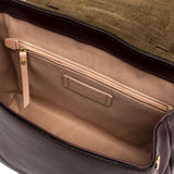 GIANNI CHIARINI Borsa Marlene in pelle Plum