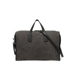 GIANNI CHIARINI Borsa uomo Berlino in canvas e pelle Grigio