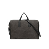 GIANNI CHIARINI Borsa uomo Berlino in canvas e pelle Grigio