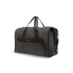 GIANNI CHIARINI Borsa uomo Berlino in canvas e pelle Grigio