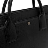GIANNI CHIARINI Borsa uomo in pelle martellata Nero
