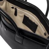 GIANNI CHIARINI Borsa uomo in pelle martellata Nero