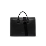 GIANNI CHIARINI Borsa uomo in pelle martellata Nero