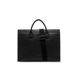 GIANNI CHIARINI Borsa uomo in pelle martellata Nero