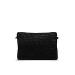 GIANNI CHIARINI Pochette donna in tessuto Nero