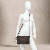GIANNI CHIARINI Pochette donna Nora Pouch Cocco Beige