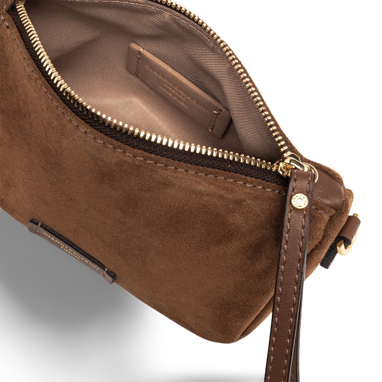 GIANNI CHIARINI Pochette donna Nora Pouch Cognac