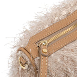 GIANNI CHIARINI Pochette donna Nora Pouch Cream