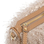 GIANNI CHIARINI Pochette donna Nora Pouch Cream