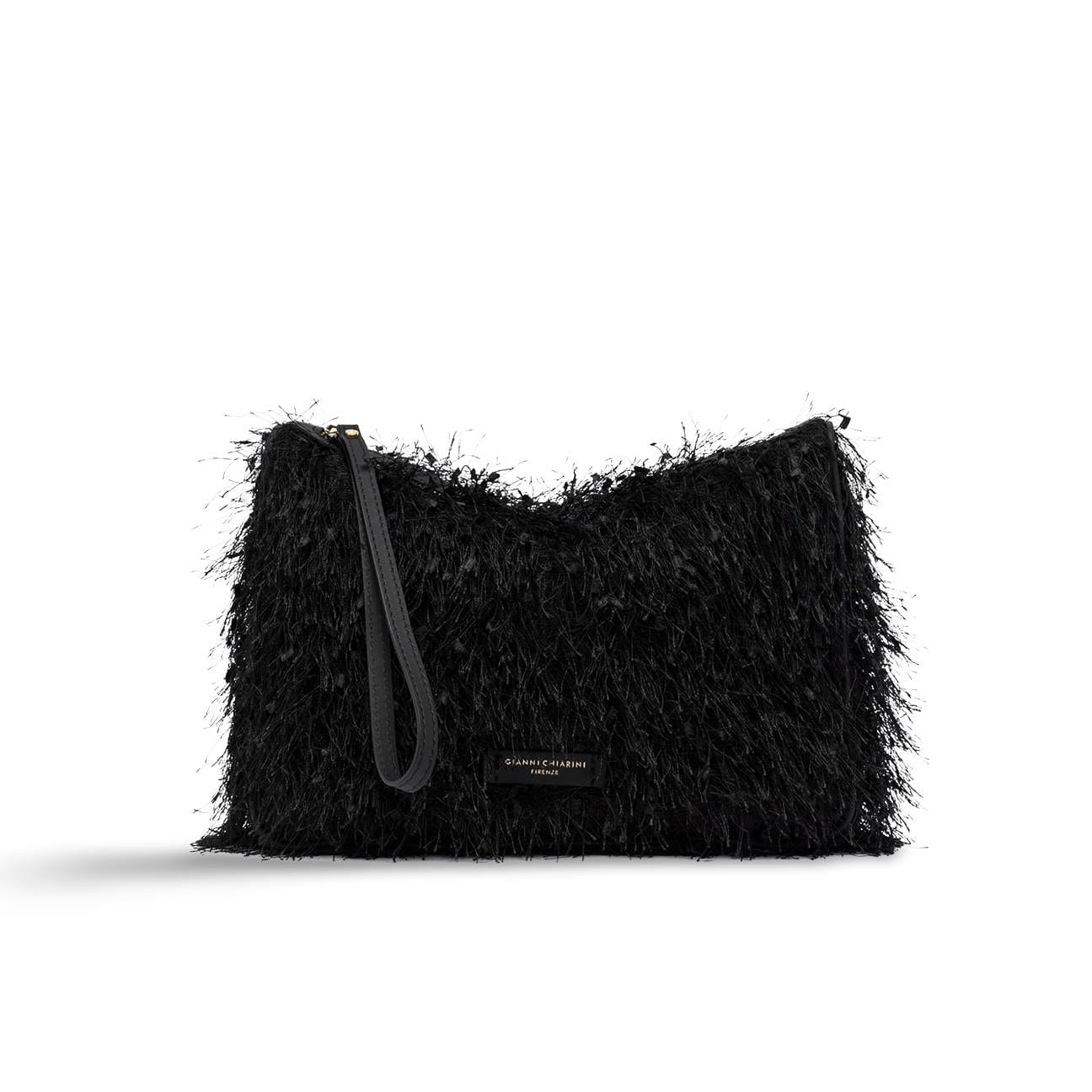 GIANNI CHIARINI Pochette donna Nora pouch medium Nero