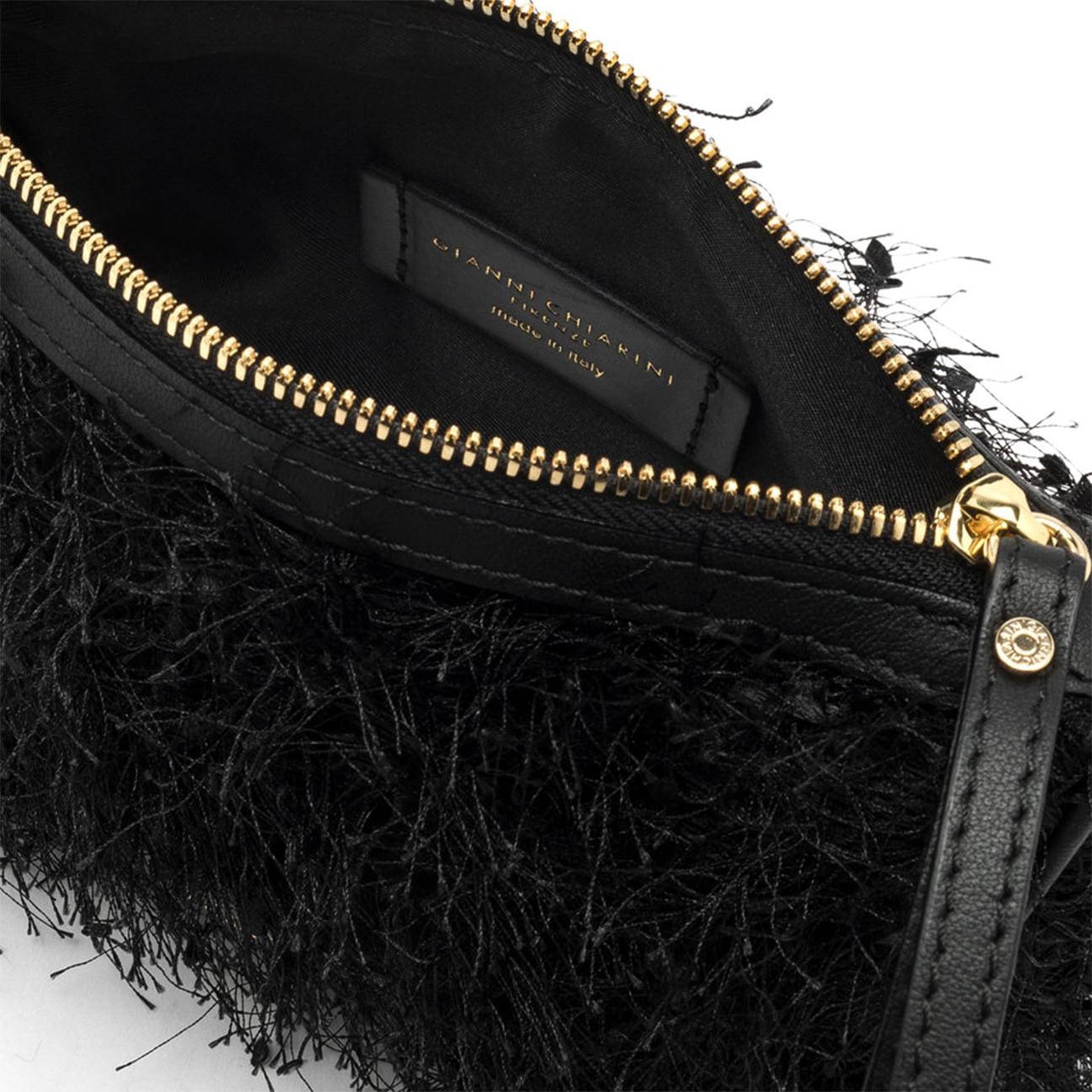 GIANNI CHIARINI Pochette donna Nora Pouch Nero