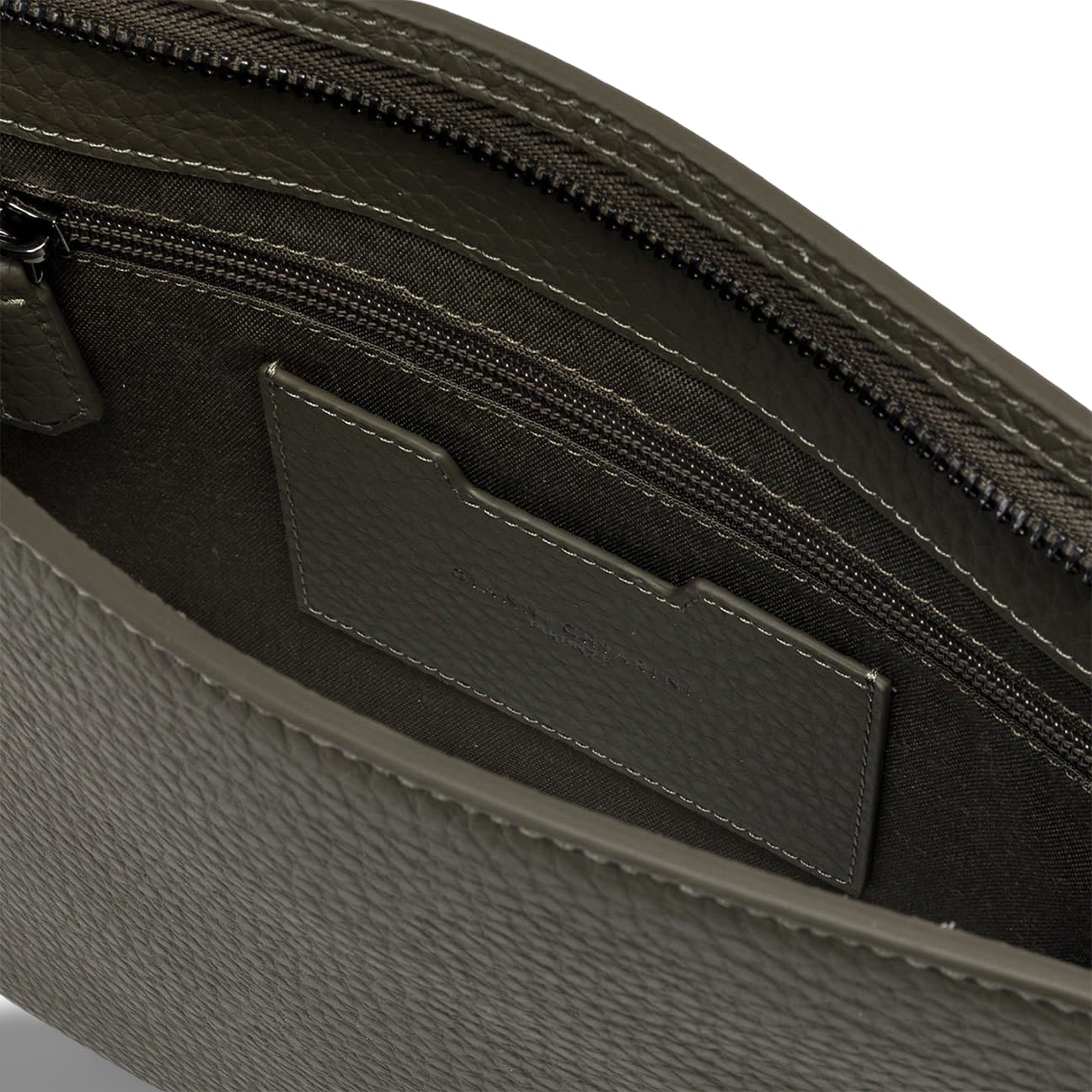 GIANNI CHIARINI Pochette uomo in pelle Oliva