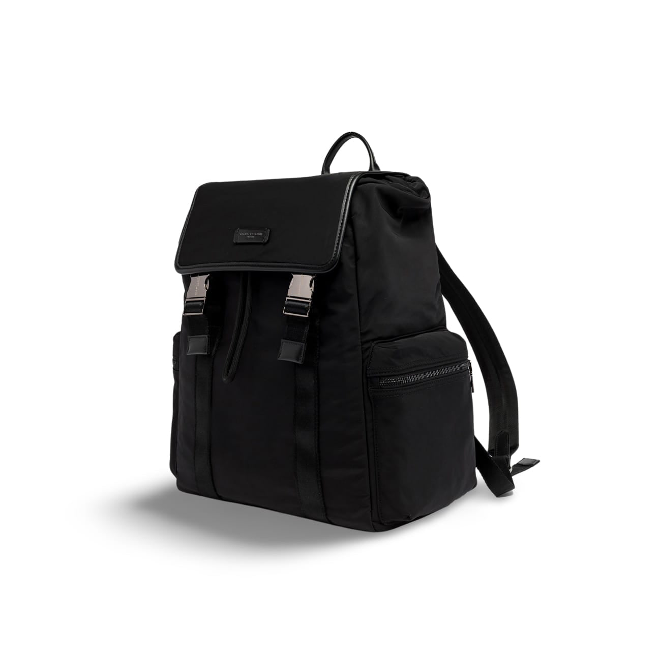 GIANNI CHIARINI Zaino uomo in nylon Nero