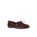 GUGLIEMO ROTTA Loafer donna Santiagoin cavallino Choco