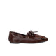 GUGLIEMO ROTTA Loafer donna Santiagoin cavallino Choco