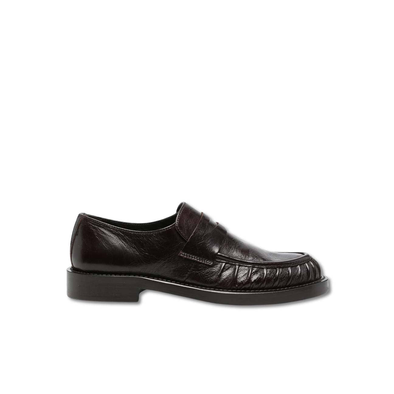 GUGLIEMO ROTTA Mocassini donna in pelle Choco