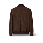 H.C.R. Giubbotto donna in pelle scamosciata Marrone